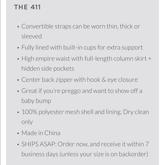 Birdy Grey Bridesmaid Dress - Bump friendly - Picture 9 of 10